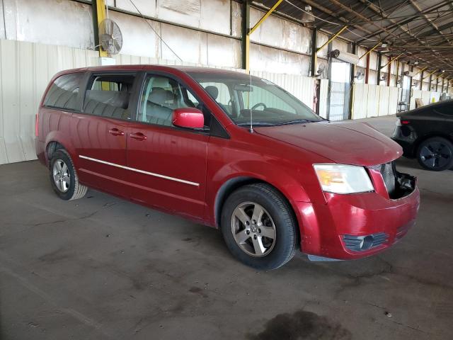 1D8HN54P48B181517 - 2008 DODGE GRAND CARA SXT RED photo 4