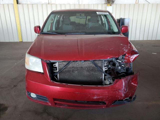 1D8HN54P48B181517 - 2008 DODGE GRAND CARA SXT RED photo 5