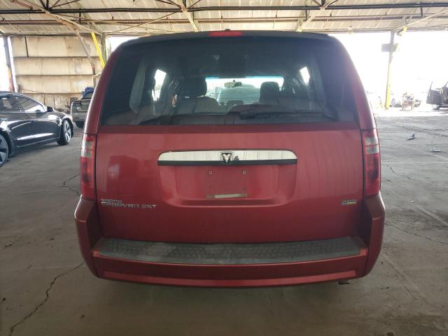 1D8HN54P48B181517 - 2008 DODGE GRAND CARA SXT RED photo 6