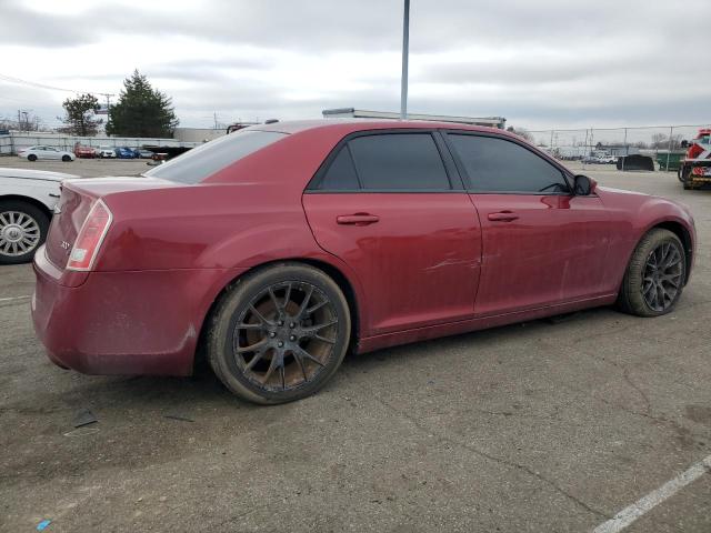 2C3CCABT3EH296947 - 2014 CHRYSLER 300 S MAROON photo 3