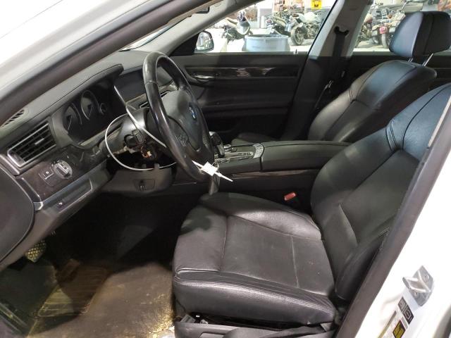 WBAYF4C51DD281530 - 2013 BMW 740 LXI WHITE photo 7