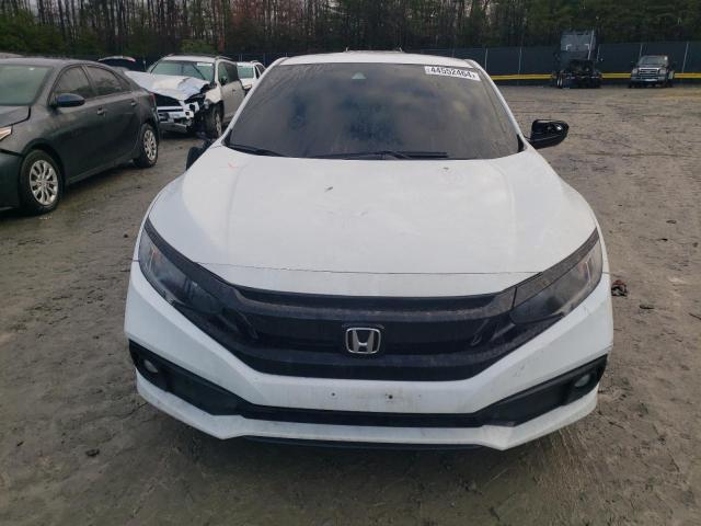 2HGFC4B83LH303089 - 2020 HONDA CIVIC SPORT WHITE photo 5