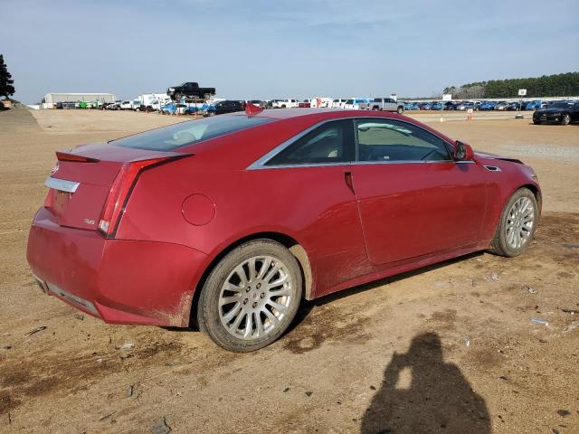 1G6DJ1ED5B0111004 - 2011 CADILLAC CTS PERFORMANCE COLLECTION RED photo 3