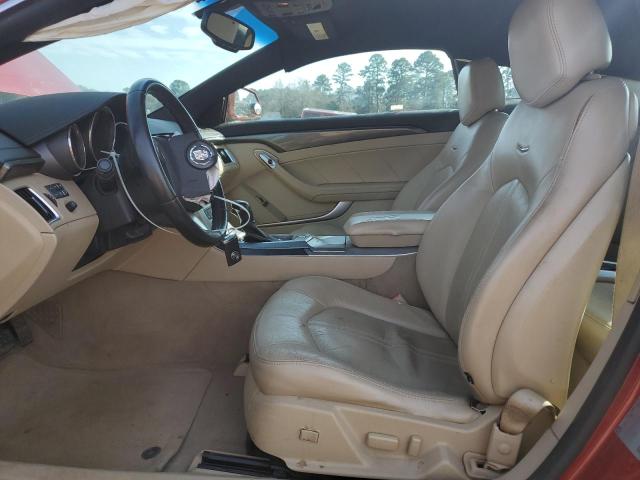 1G6DJ1ED5B0111004 - 2011 CADILLAC CTS PERFORMANCE COLLECTION RED photo 7