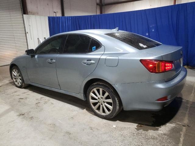 JTHCK262095034532 - 2009 LEXUS IS 250 BLUE photo 2