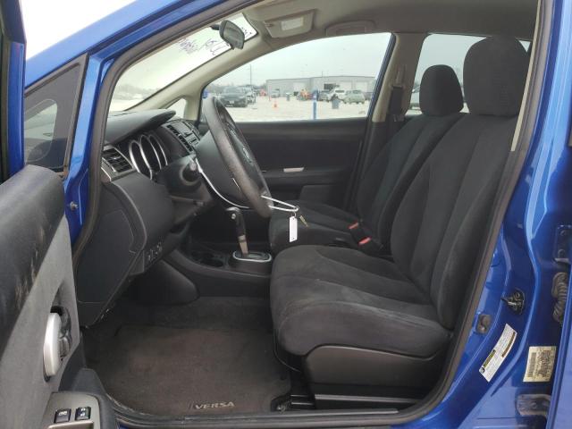 3N1BC1CP2CK264576 - 2012 NISSAN VERSA S BLUE photo 7