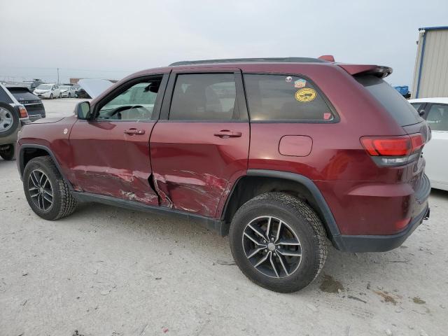 1C4RJFLT6JC371158 - 2018 JEEP GRAND CHER TRAILHAWK BURGUNDY photo 2