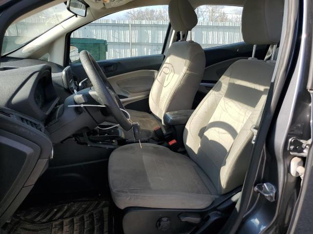 MAJ6S3FL2MC399169 - 2021 FORD ECOSPORT S GRAY photo 7