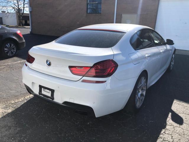 WBA6B4C56FD760998 - 2015 BMW 650 XI GRAN COUPE WHITE photo 4