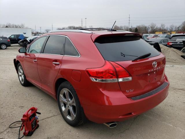 4T3BK11A19U010495 - 2009 TOYOTA VENZA RED photo 2