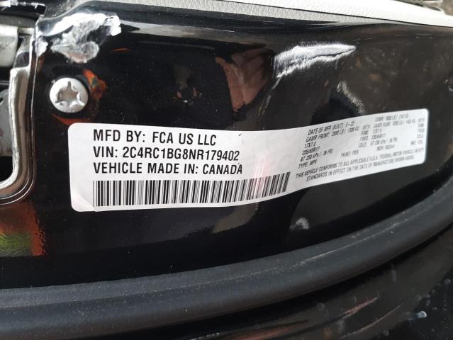 2C4RC1BG8NR179402 - 2022 CHRYSLER PACIFICA TOURING L 黑色 照片 13