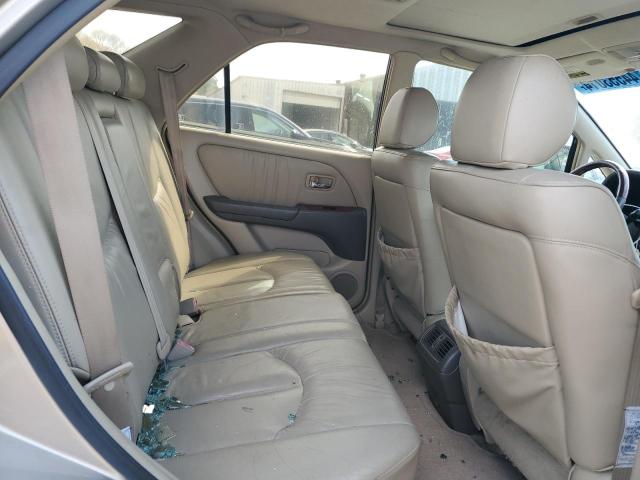 JTJHF10U730313137 - 2003 LEXUS RX 300 TAN photo 11