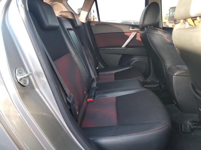 JM1BL1L42D1735437 - 2013 MAZDA SPEED 3 SILVER photo 10