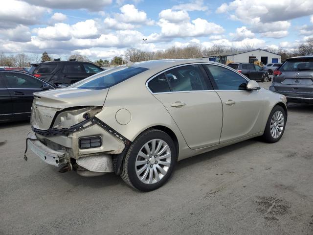 2G4GR5EK6C9114635 - 2012 BUICK REGAL BEIGE photo 3