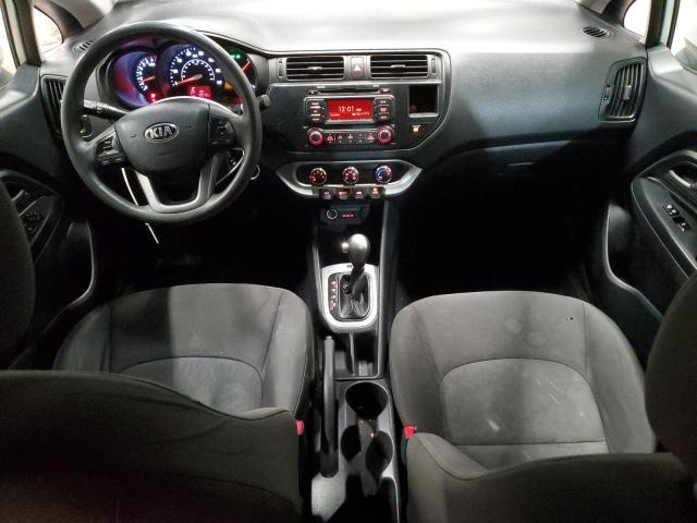 KNADM4A30D6284817 - 2013 KIA RIO LX WHITE photo 8
