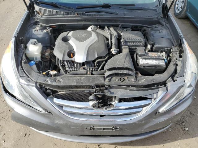 5NPEC4AB0EH889252 - 2014 HYUNDAI SONATA SE GRAY photo 11