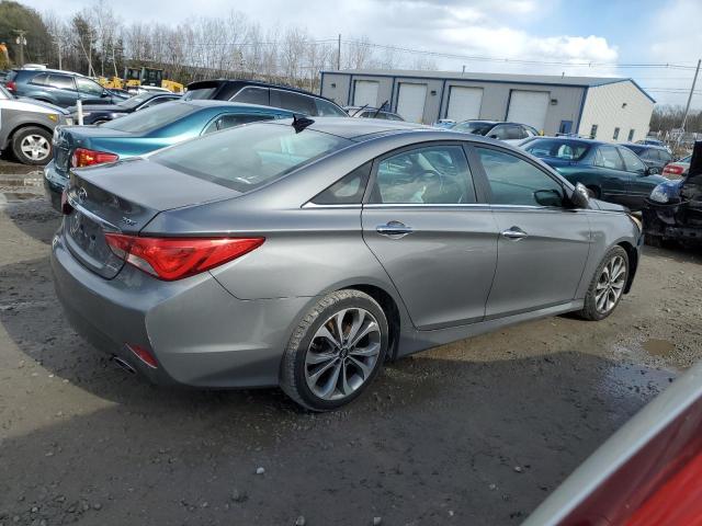 5NPEC4AB0EH889252 - 2014 HYUNDAI SONATA SE GRAY photo 3