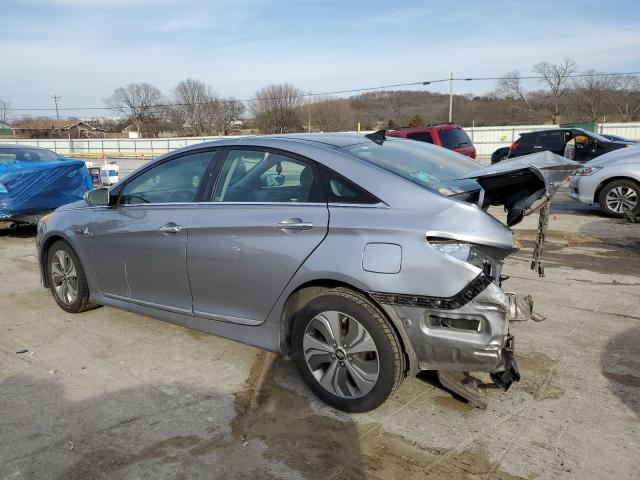 KMHEC4A42FA132939 - 2015 HYUNDAI SONATA HYBRID GRAY photo 2