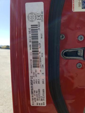 1D7RV1CT6BS658777 - 2011 DODGE RAM 1500 RED photo 12