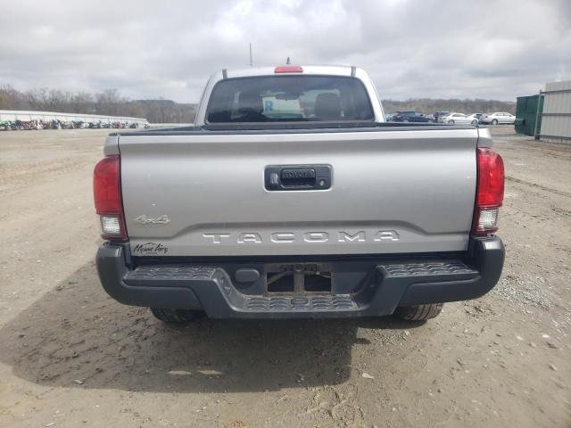 5TFSX5EN1KX067383 - 2019 TOYOTA TACOMA ACCESS CAB SILVER photo 6