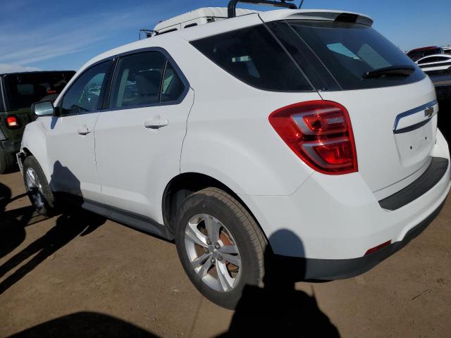 2GNALBEK5G1181670 - 2016 CHEVROLET EQUINOX LS WHITE photo 2