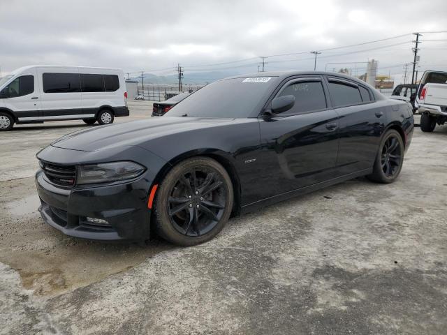 2C3CDXCT9GH211482 - 2016 DODGE CHARGER R/T BLACK photo 1