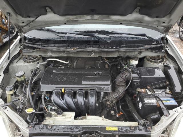 2T1KR32E83C097046 - 2003 TOYOTA COROLLA MA XR SILVER photo 11