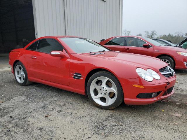 WDBSK75FX5F093122 - 2005 MERCEDES-BENZ SL 500 RED photo 4