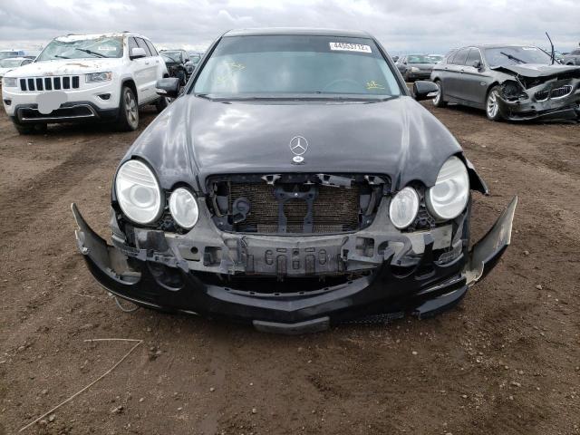 WDBUF90XX8B309328 - 2008 MERCEDES-BENZ E 550 4MATIC BLACK photo 9