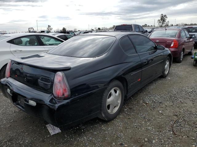 2G1WX15K529150628 - 2002 CHEVROLET MONTE CARL SS BLACK photo 3