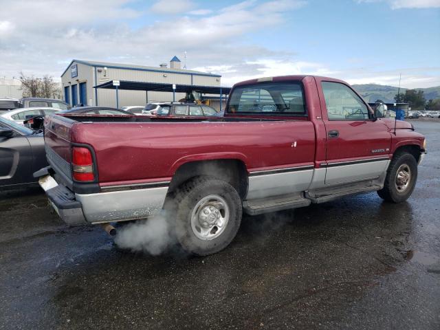 1B7JC26Z5TJ106875 - 1996 DODGE RAM 2500 RED photo 3