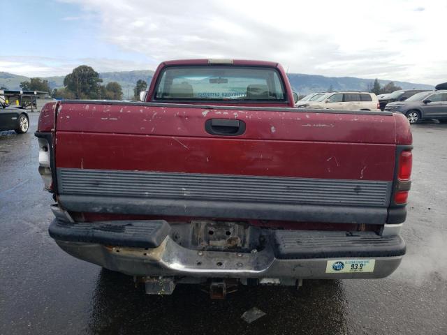 1B7JC26Z5TJ106875 - 1996 DODGE RAM 2500 RED photo 6