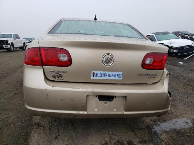 1G4HD57226U192515 - 2006 BUICK LUCERNE CXL TAN photo 6