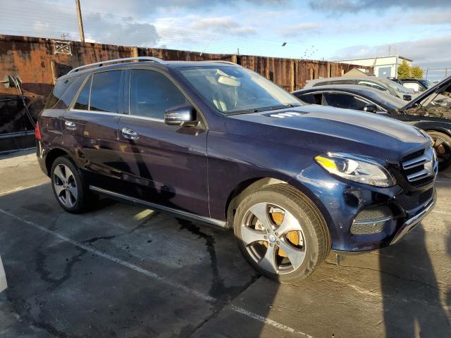 4JGDA5HBXGA758493 - 2016 MERCEDES-BENZ GLE 350 4MATIC BLUE photo 4