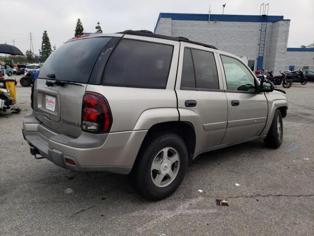 1GNDS13S832262573 - 2003 CHEVROLET TRAILBLAZE SILVER photo 3