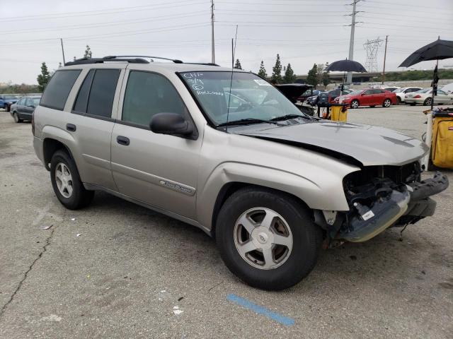 1GNDS13S832262573 - 2003 CHEVROLET TRAILBLAZE SILVER photo 4