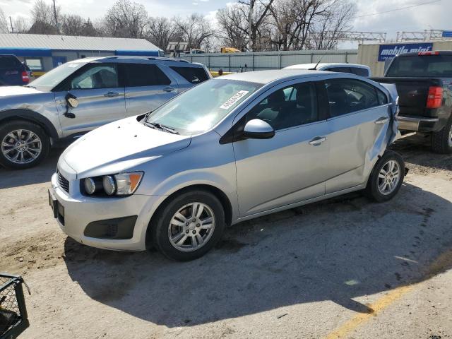 1G1JC5SH7D4175011 - 2013 CHEVROLET SONIC LT SILVER photo 1