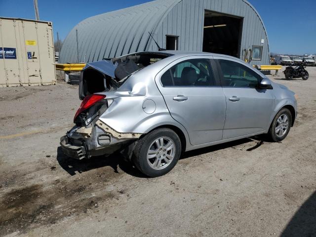 1G1JC5SH7D4175011 - 2013 CHEVROLET SONIC LT SILVER photo 3