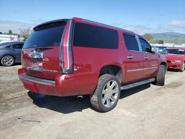 1GYFK66857R358604 - 2007 CADILLAC ESCALADE ESV BURGUNDY photo 3