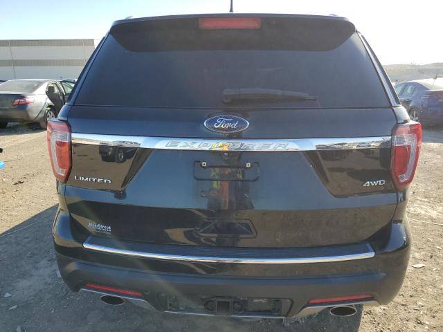 1FM5K8F89KGA16330 - 2019 FORD EXPLORER LIMITED BLACK photo 6