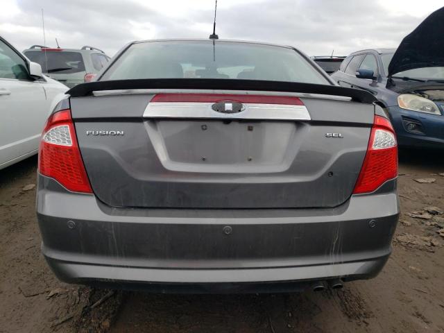 3FAHP0JA8CR435784 - 2012 FORD FUSION SEL GRAY photo 6