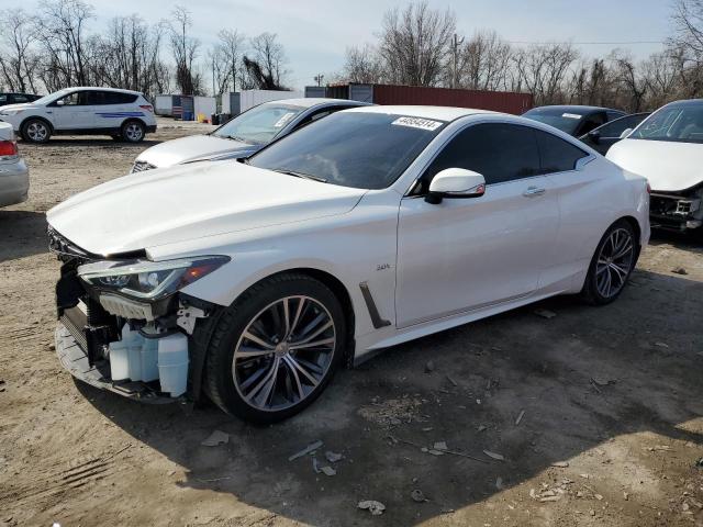 JN1CV7EK4JM200071 - 2018 INFINITI Q60 PURE WHITE photo 1