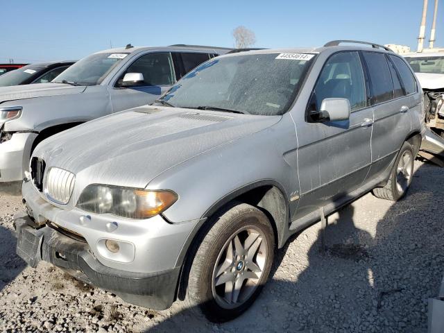 5UXFB53584LV04632 - 2004 BMW X5 4.4I SILVER photo 1