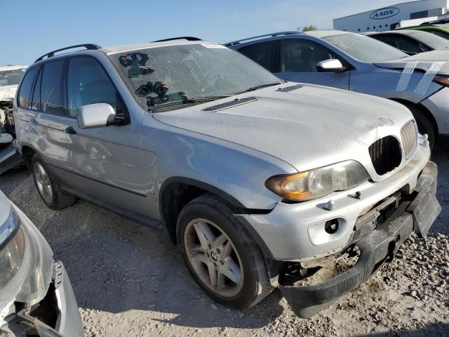 5UXFB53584LV04632 - 2004 BMW X5 4.4I SILVER photo 4