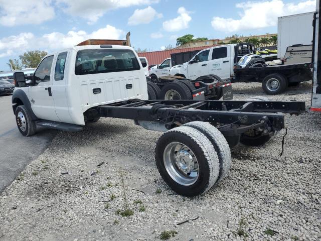 1FD0X5GT5DEB35973 - 2013 FORD F550 SUPER DUTY WHITE photo 2