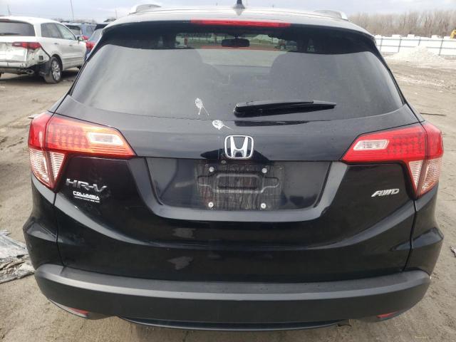 3CZRU6H77HM717921 - 2017 HONDA HR-V EXL BLACK photo 6