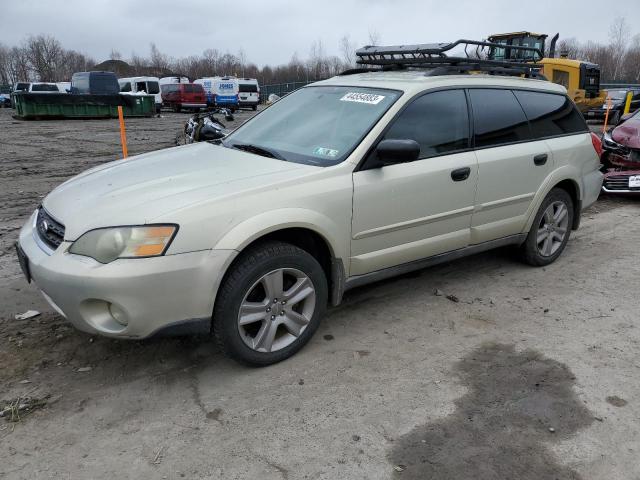 4S4BP61C056324839 - 2005 SUBARU LEGACY OUTBACK 2.5I GOLD photo 1