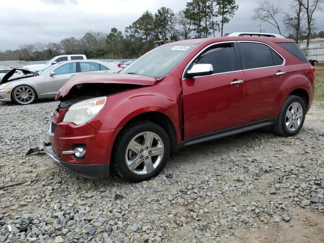 1GNALDEK0FZ130062 - 2015 CHEVROLET EQUINOX LTZ RED photo 1