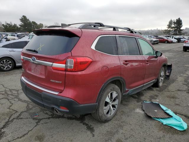 4S4WMAFD7K3415988 - 2019 SUBARU ASCENT PREMIUM RED photo 3