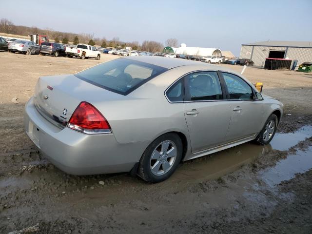 2G1WB5EK0A1156355 - 2010 CHEVROLET IMPALA LT BEIGE photo 3